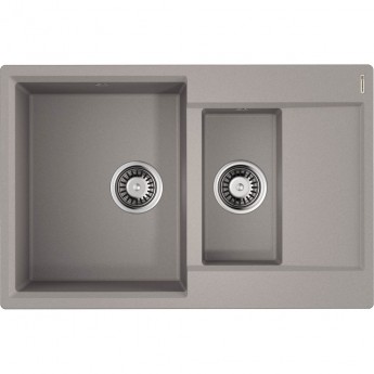 Мойка OMOIKIRI DAISEN 78-2T-GR Tetogranit/Leningrad grey Мойка OMOIKIRI DAISEN 78-2T-GR Tetogranit/Leningrad grey