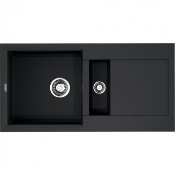 Мойка OMOIKIRI SAKAIME 86-2-BL Tetogranit/черный Мойка OMOIKIRI SAKAIME 86-2-BL Tetogranit/черный