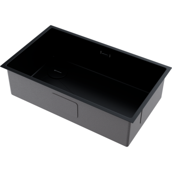 Мойка OMOIKIRI TAKI 74-U/IF-L-GB SIDE нерж.сталь/графит